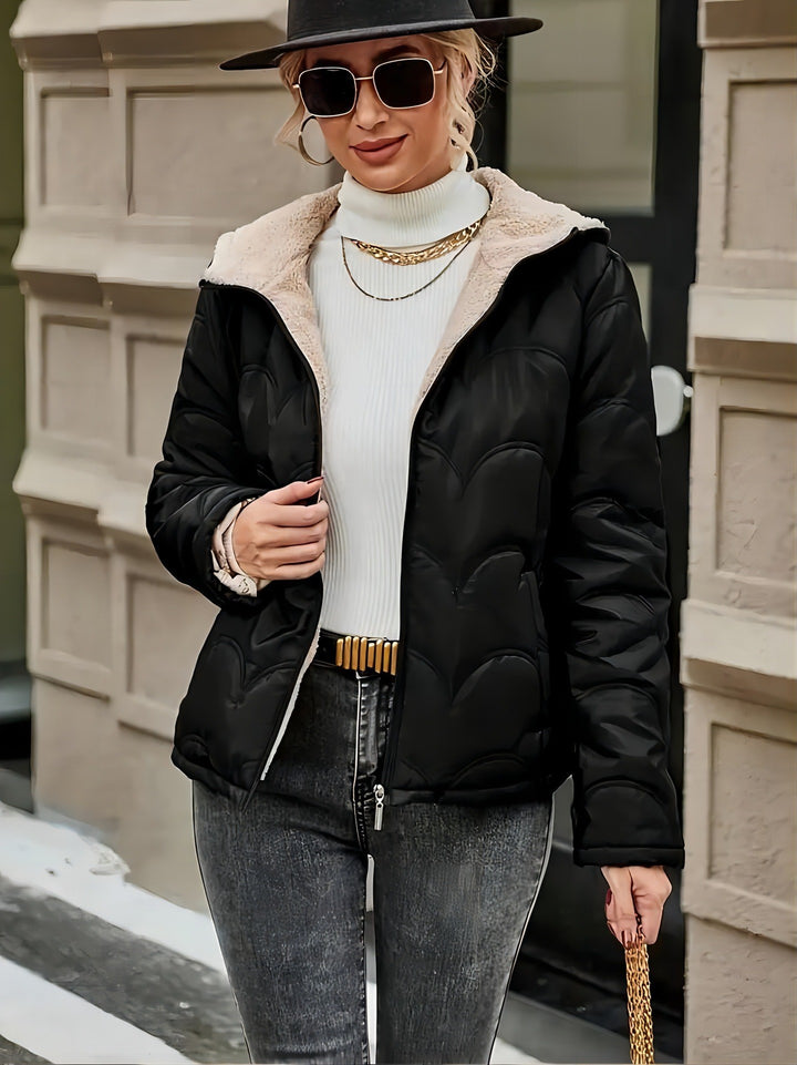 Damer platsbesparande och varma vinterjacka Mirla-Eva Jonsson