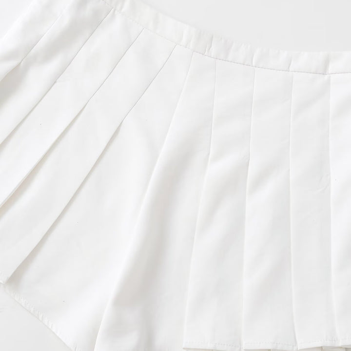 Damer plissékjol shorts Mirla-Eva Jonsson
