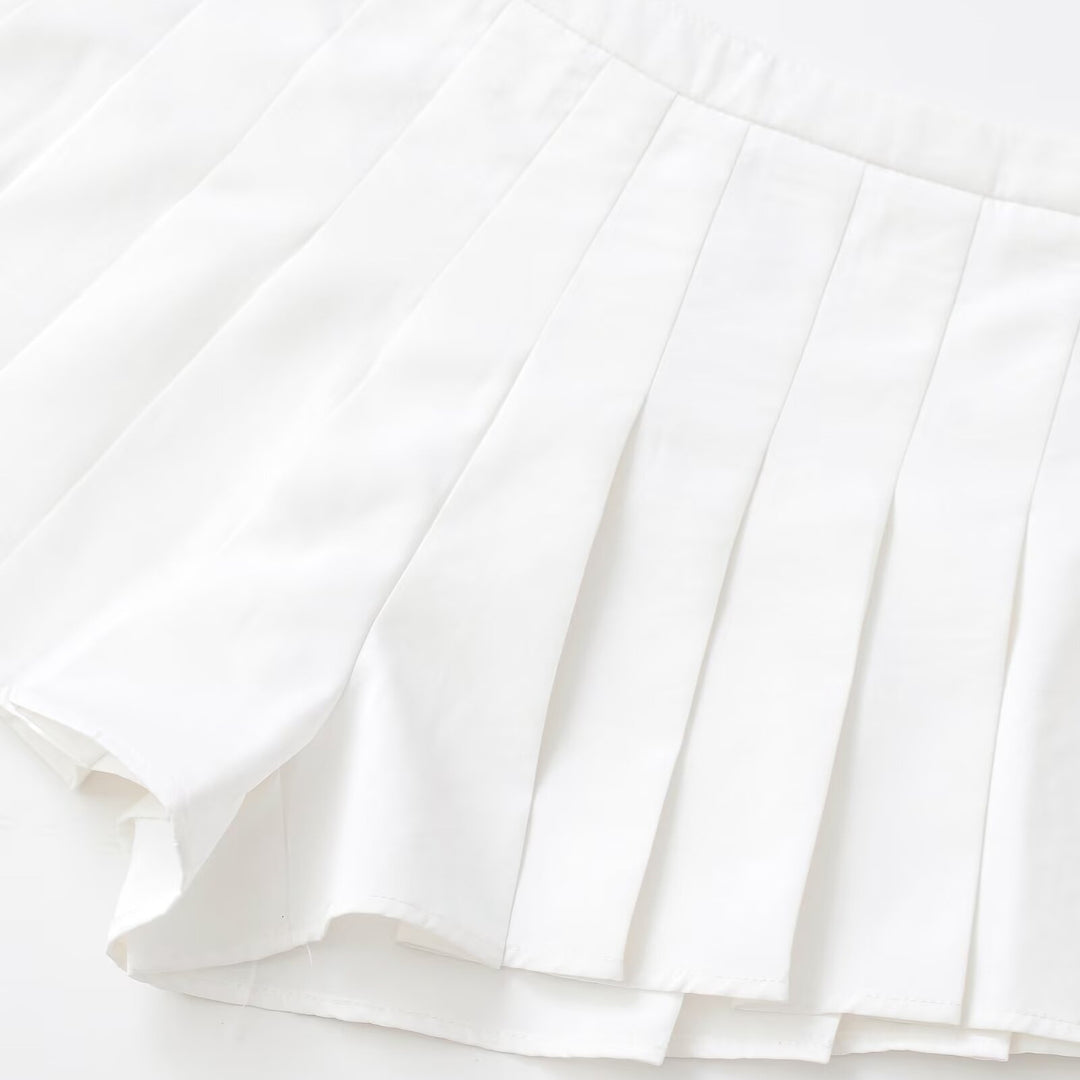 Damer plissékjol shorts Mirla-Eva Jonsson