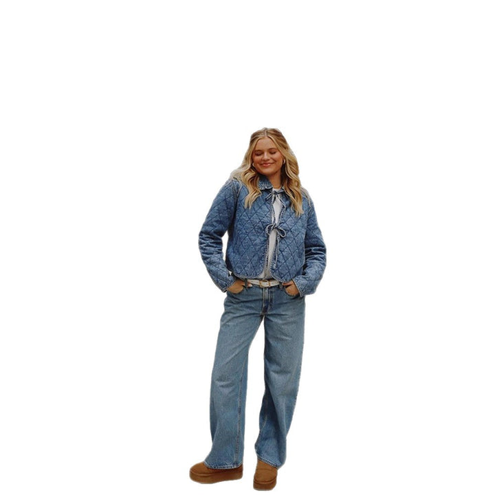 Damer quiltad konstpäls-jacka med figursydd passform och moderna detaljer Mirla-Eva Jonsson