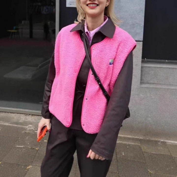 Damer quiltad väst med praktisk dragkedja Mirla-Eva Jonsson