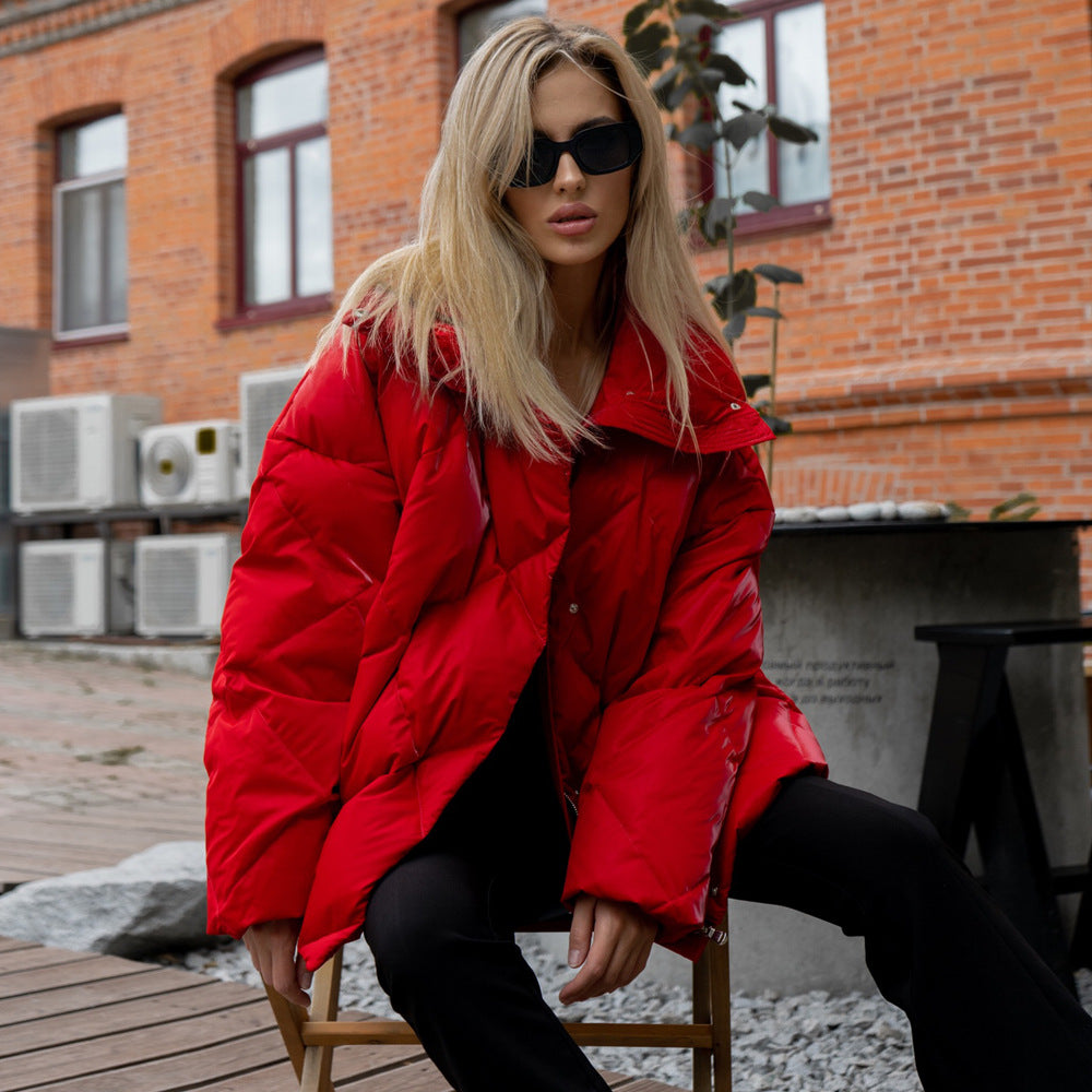 Damer quiltade vinterjacka Mirla-Eva Jonsson