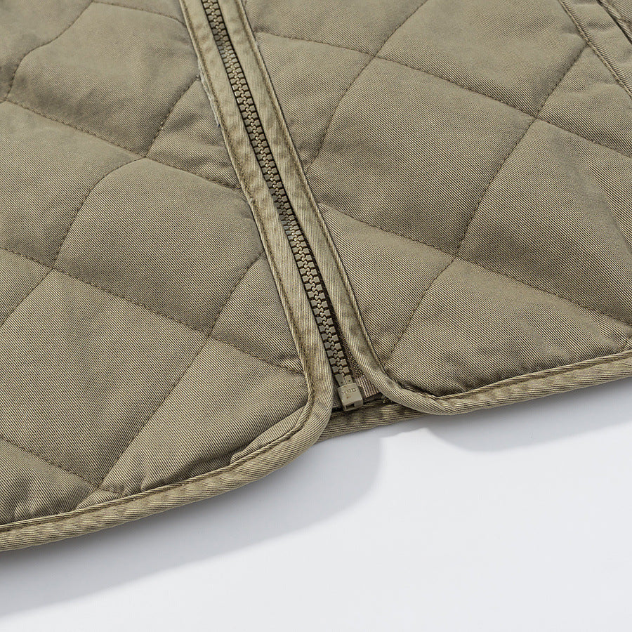 Damer quilted övergångjacka med enkla fickor och elegant snitt Mirla-Eva Jonsson
