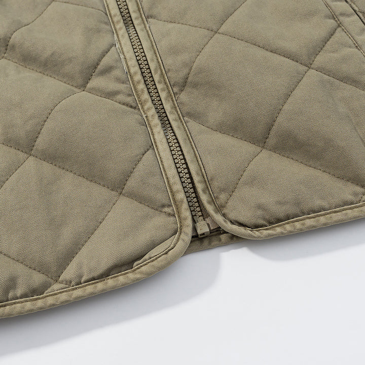 Damer quilted övergångjacka med enkla fickor och elegant snitt Mirla-Eva Jonsson