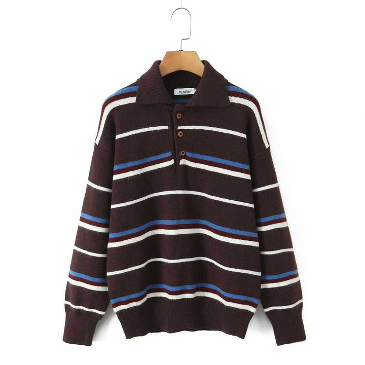 Damer randig Polo-Shirt Mirla-Eva Jonsson