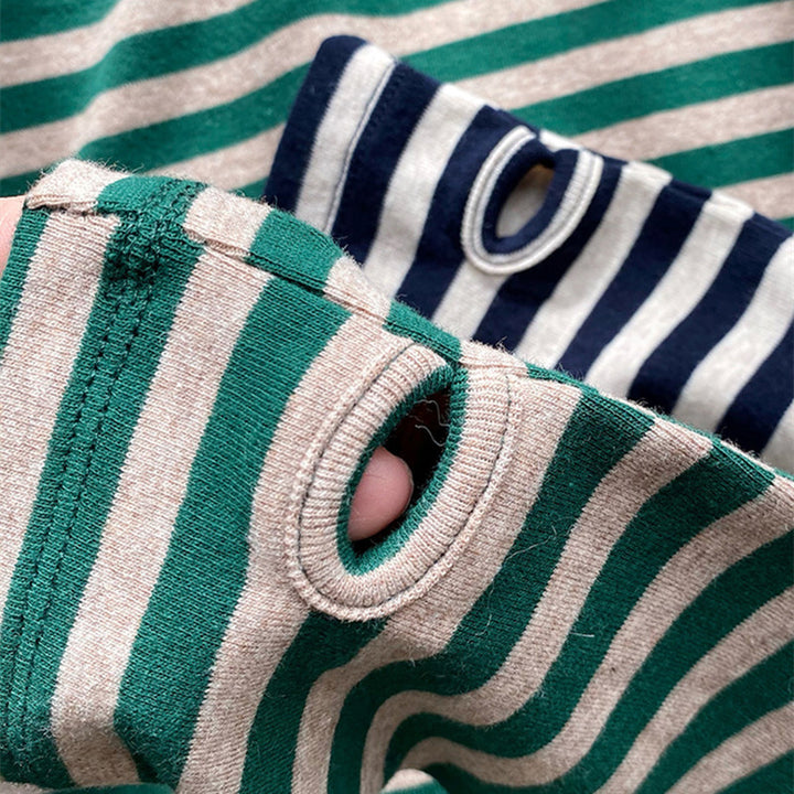 Damer randig långärmad skjorta Mirla-Eva Jonsson
