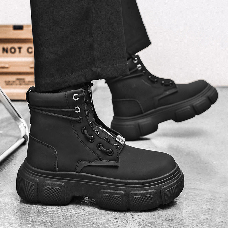 Damer robust Combat Boots med halkfri sula och innovativt snörsystem Mirla-Eva Jonsson