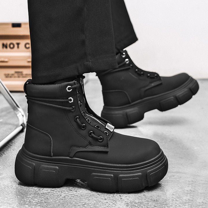 Damer robust Combat Boots med halkfri sula och innovativt snörsystem Mirla-Eva Jonsson