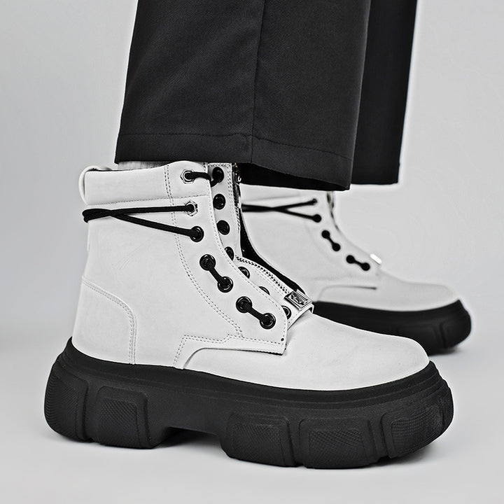 Damer robust Combat Boots med halkfri sula och innovativt snörsystem Mirla-Eva Jonsson
