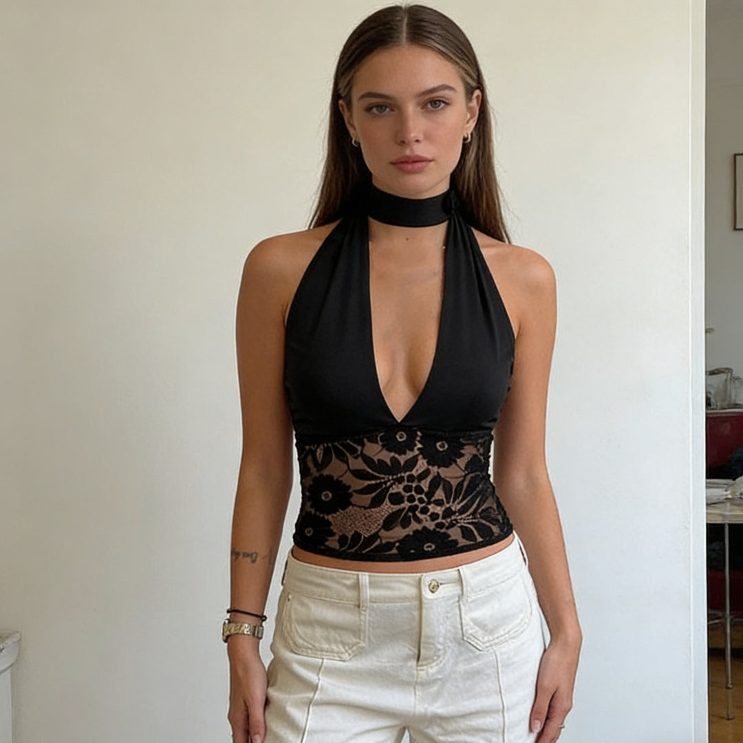 Damer sexy spets topp Mirla-Eva Jonsson