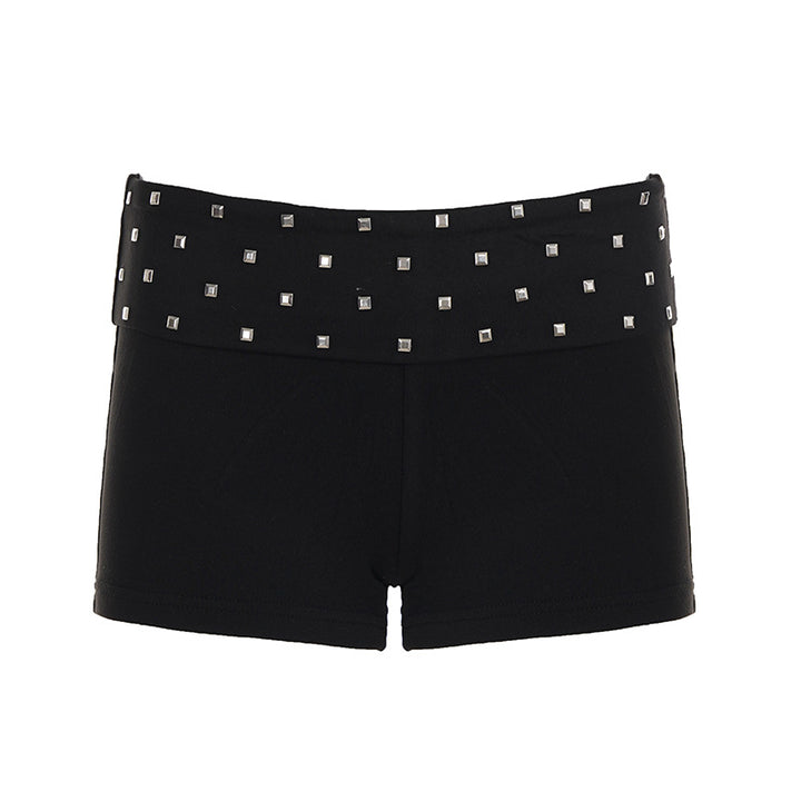 Damer shorts med glittrande strassband Mirla-Eva Jonsson