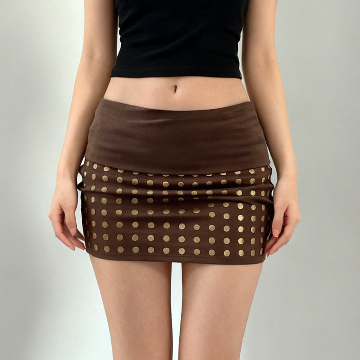Damer shorts med glittrande strassband Mirla-Eva Jonsson