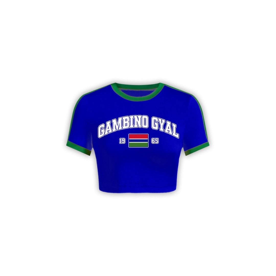 Damer sportig T-shirt med trendig grafisk tryck och avslappnad passform Mirla-Eva Jonsson
