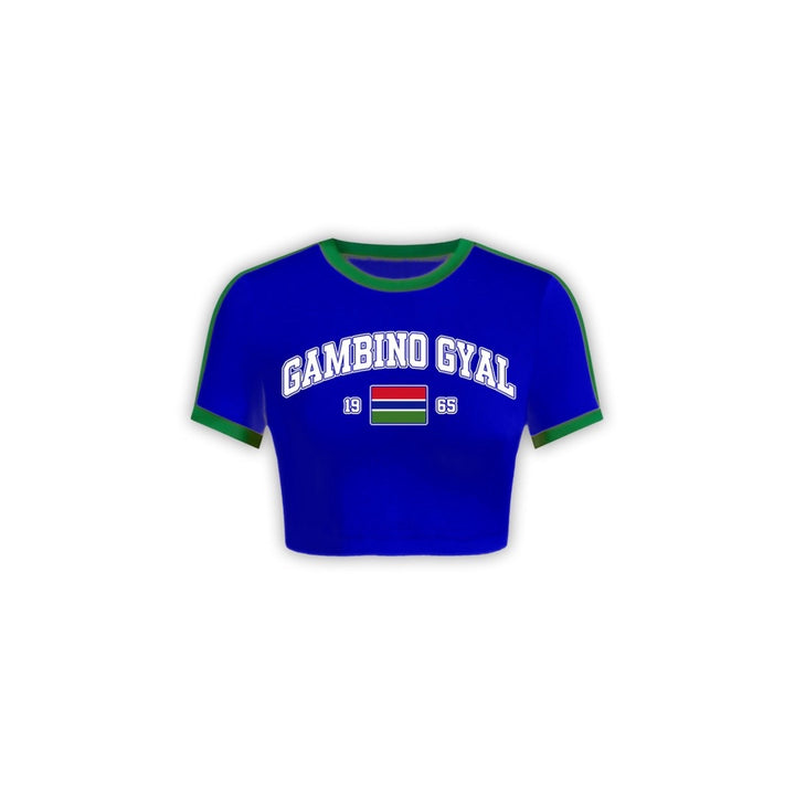 Damer sportig T-shirt med trendig grafisk tryck och avslappnad passform Mirla-Eva Jonsson
