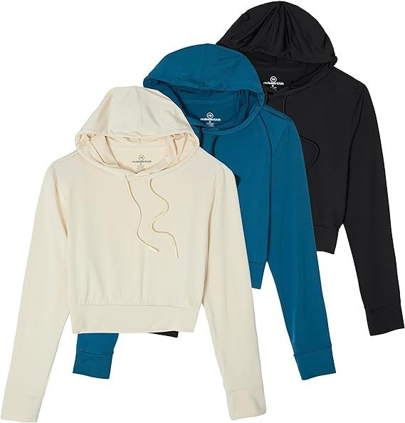 Damer sportig cropped Hoodie Mirla-Eva Jonsson