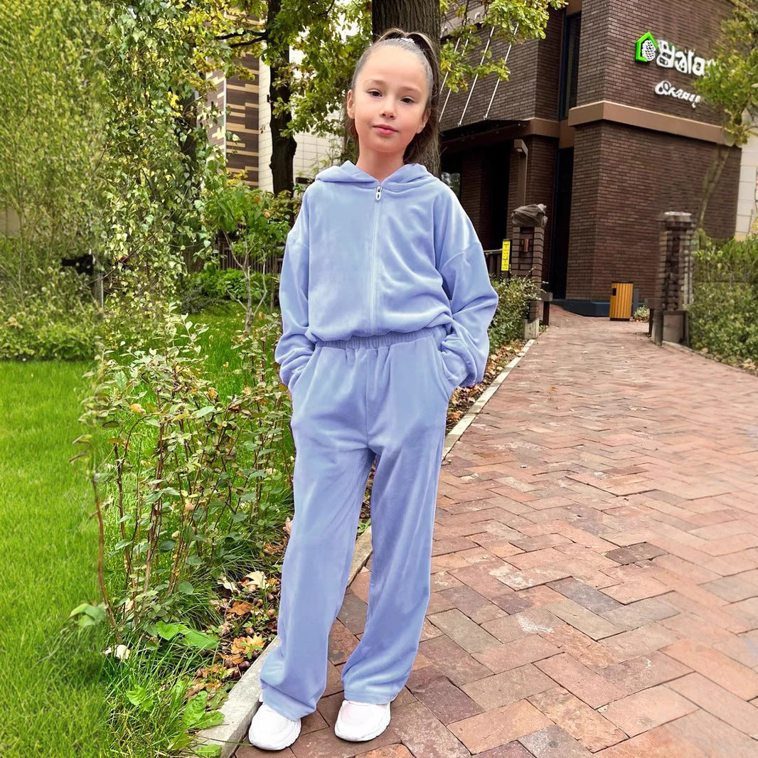 Damer sportig fleece-träningsdräkt Mirla-Eva Jonsson