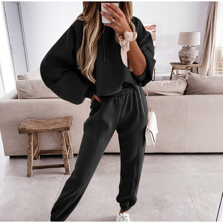 Damer sportig fleece-träningsdräkt Mirla-Eva Jonsson