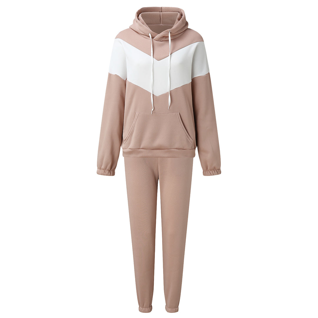 Damer sportig lounge wear-set med hoodie och elastiska muddar Eva Jonsson-Eva Jonsson