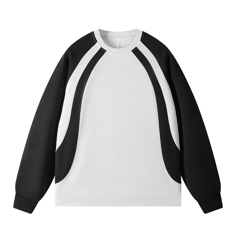Damer sportig sweatshirt med modern ärmdesign Mirla-Eva Jonsson