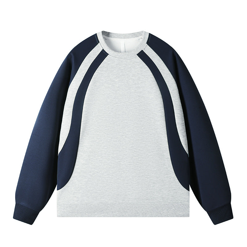 Damer sportig sweatshirt med modern ärmdesign Mirla-Eva Jonsson