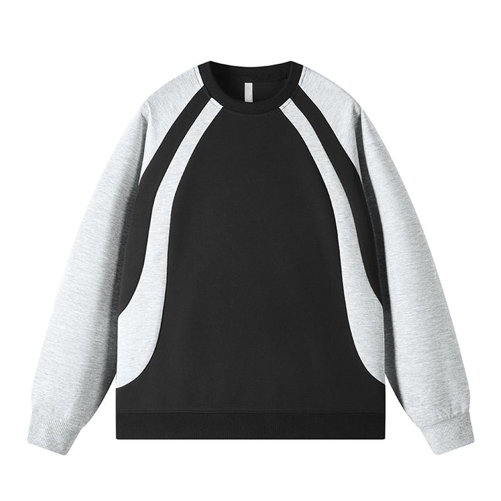 Damer sportig sweatshirt med modern ärmdesign Mirla-Eva Jonsson