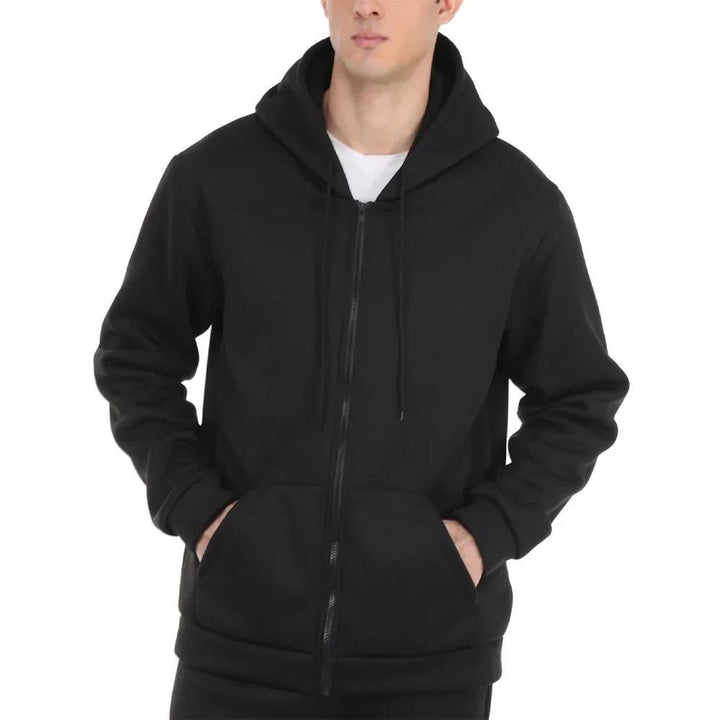 Damer sportig zip-hoodie med bekväma fickor Eva Jonsson-Eva Jonsson