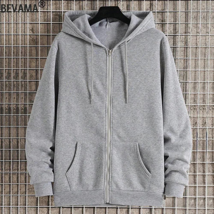 Damer sportig zip-hoodie med bekväma fickor Eva Jonsson-Eva Jonsson
