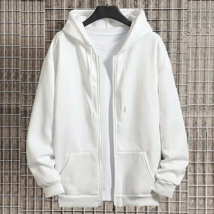 Damer sportig zip-hoodie med bekväma fickor Eva Jonsson-Eva Jonsson