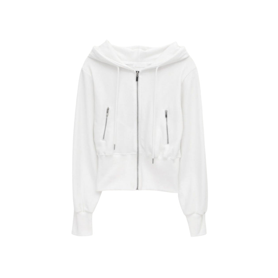 Damer sportig zip hoodie med en figurnära passform Mirla-Eva Jonsson