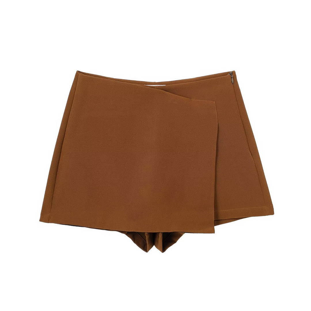 Damer sportiga shorts med elegant lagerdesign Mirla-Eva Jonsson