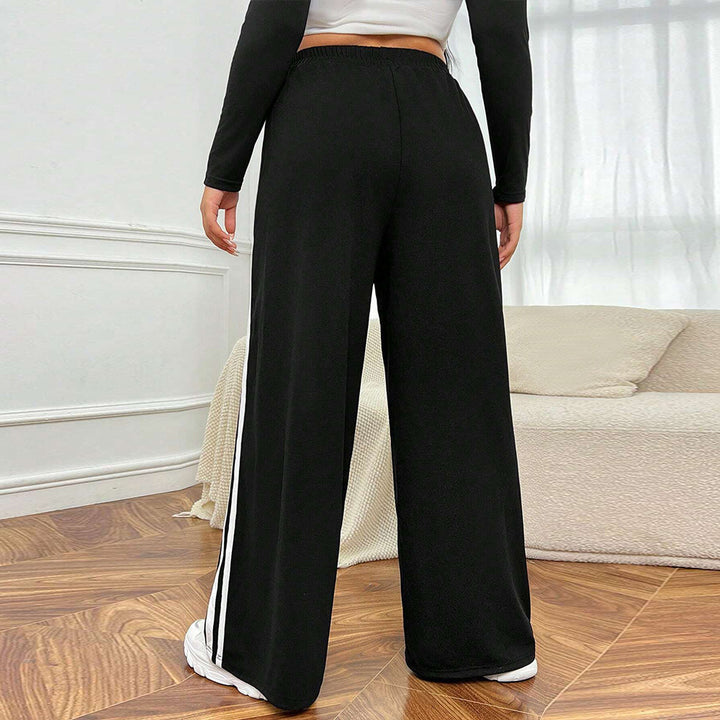 Damer sportiga vida tights med sidokontrastlinjer Mirla-Eva Jonsson