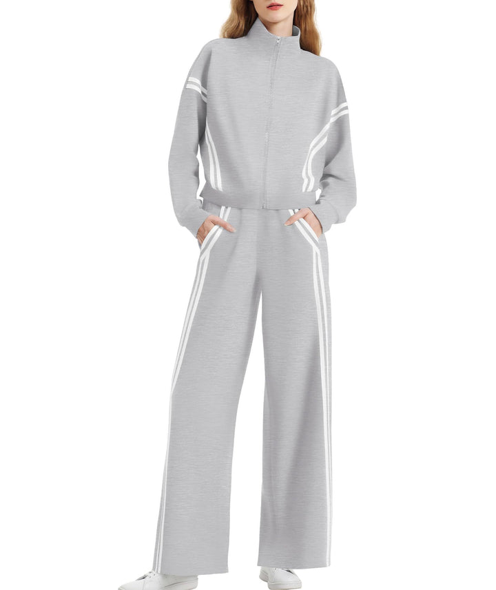 Damer sportigt Cropped Sweat-set med lös passform Mirla-Eva Jonsson