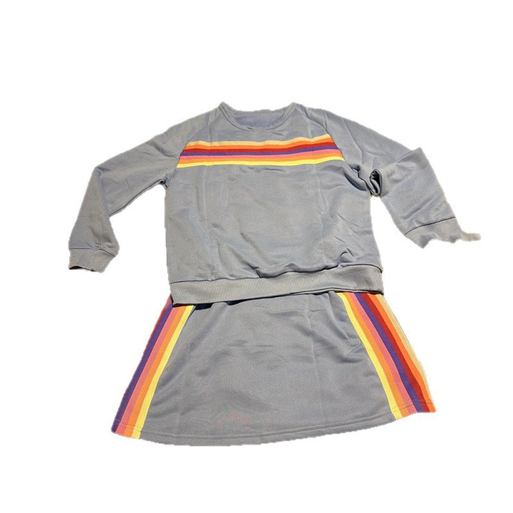 Damer sportigt sweatshirt och kjol set Mirla-Eva Jonsson
