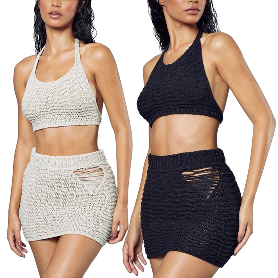 Damer stick-bikini-set med unikt cut-out-design Mirla-Eva Jonsson
