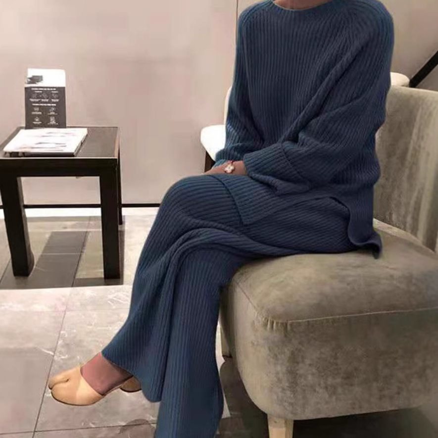Damer stickad overall med lös passform och avslappnad design Mirla-Eva Jonsson