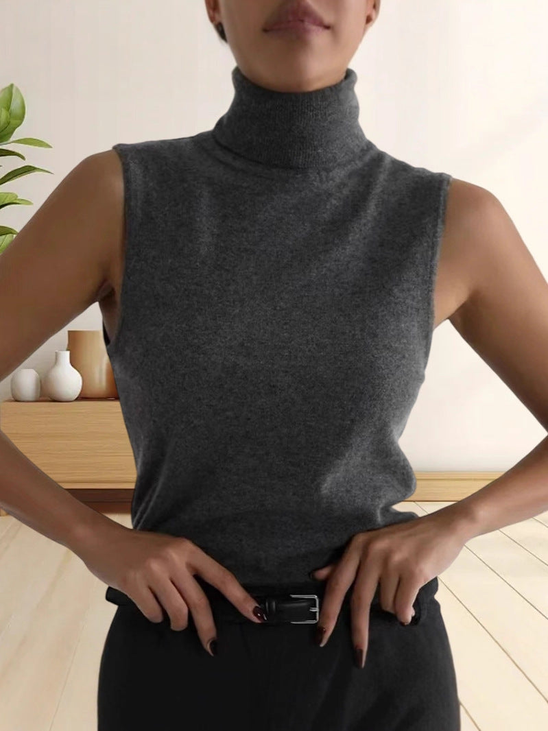 Damer stickad överdel med elegant knapplist och moderna detaljer Mirla-Eva Jonsson
