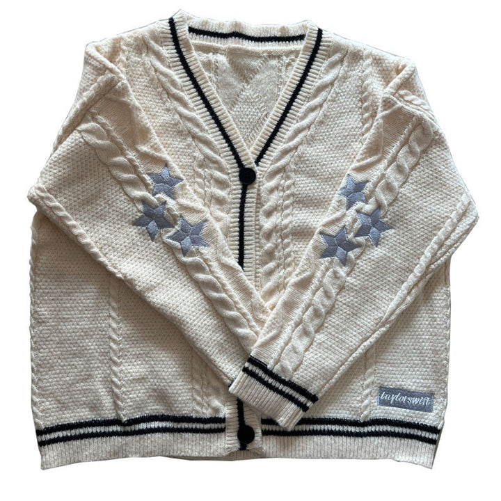Damer stickad oversize cardigan Mirla-Eva Jonsson