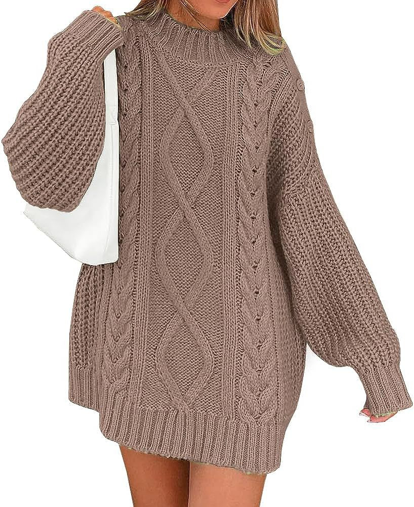 Damer stickad tröja med oversized passform Mirla-Eva Jonsson