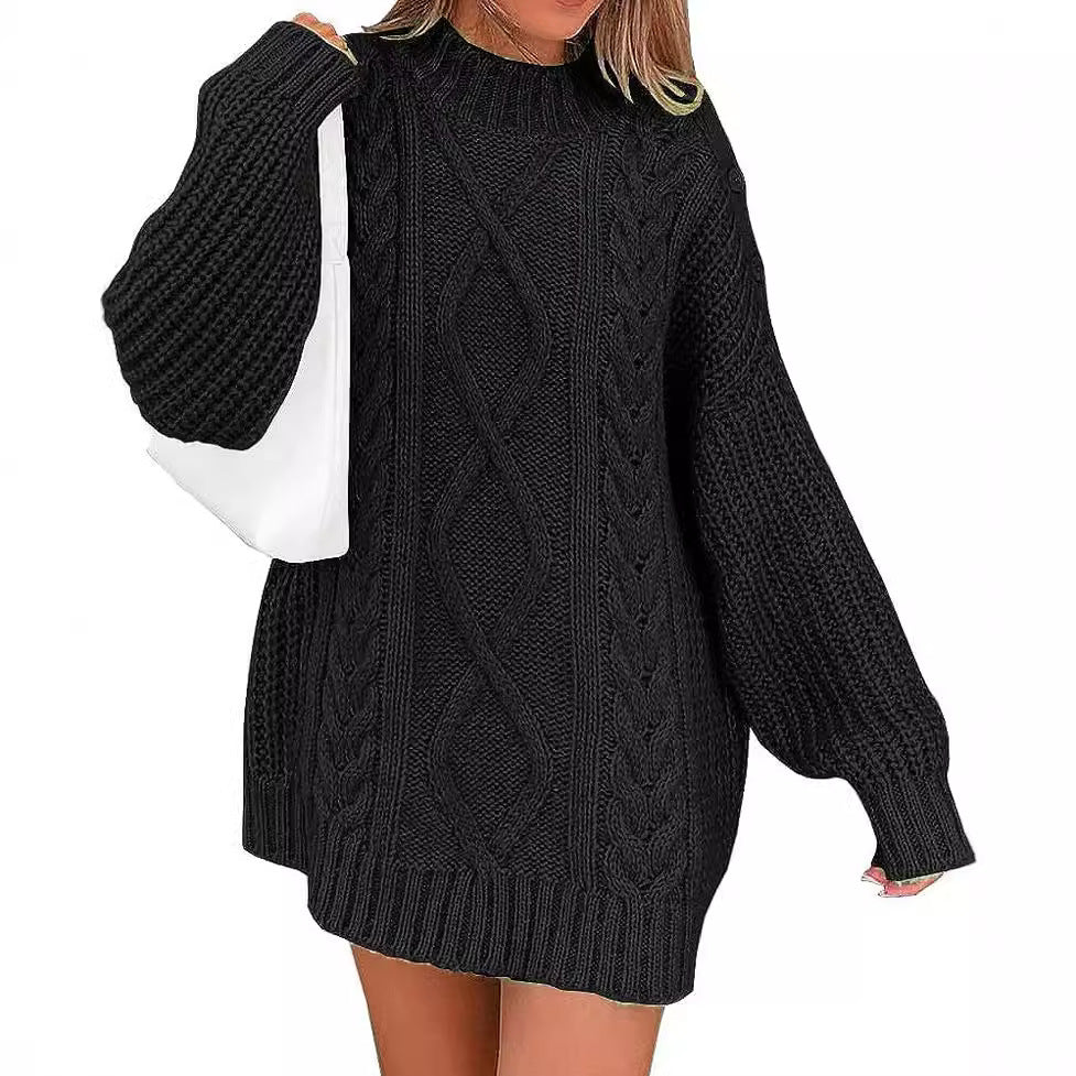 Damer stickad tröja med oversized passform Mirla-Eva Jonsson
