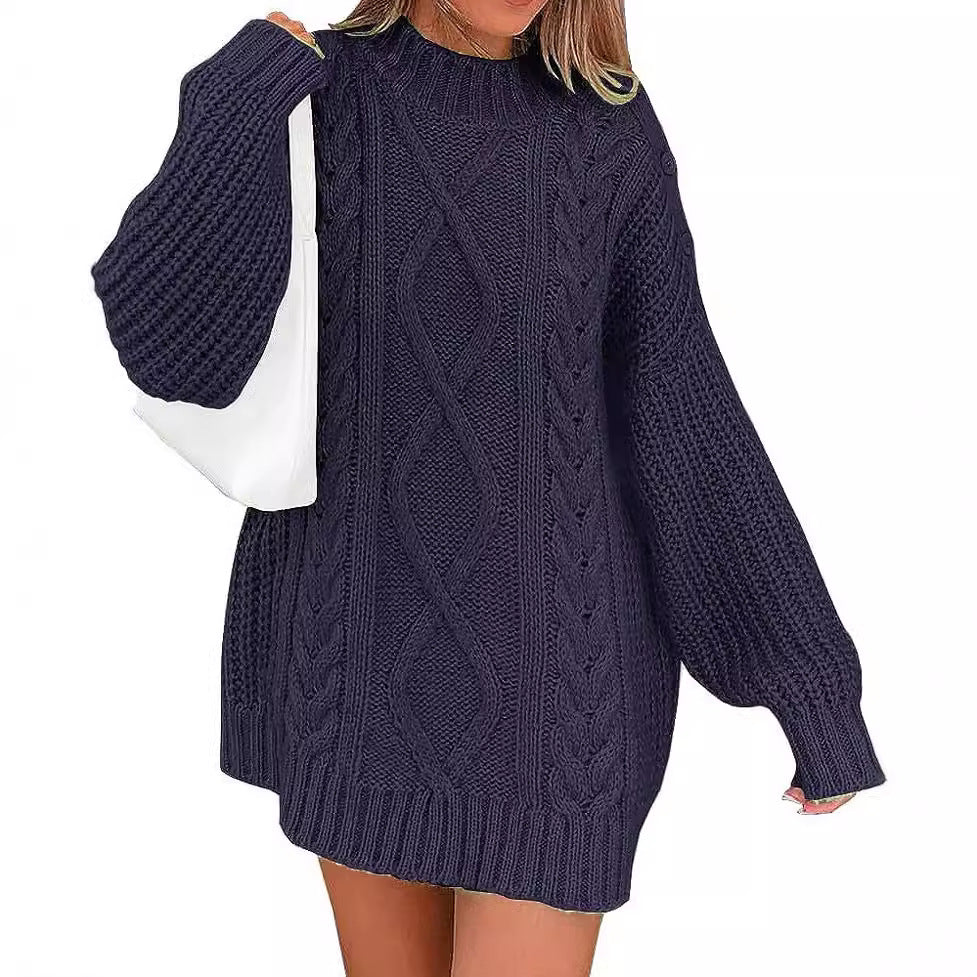 Damer stickad tröja med oversized passform Mirla-Eva Jonsson