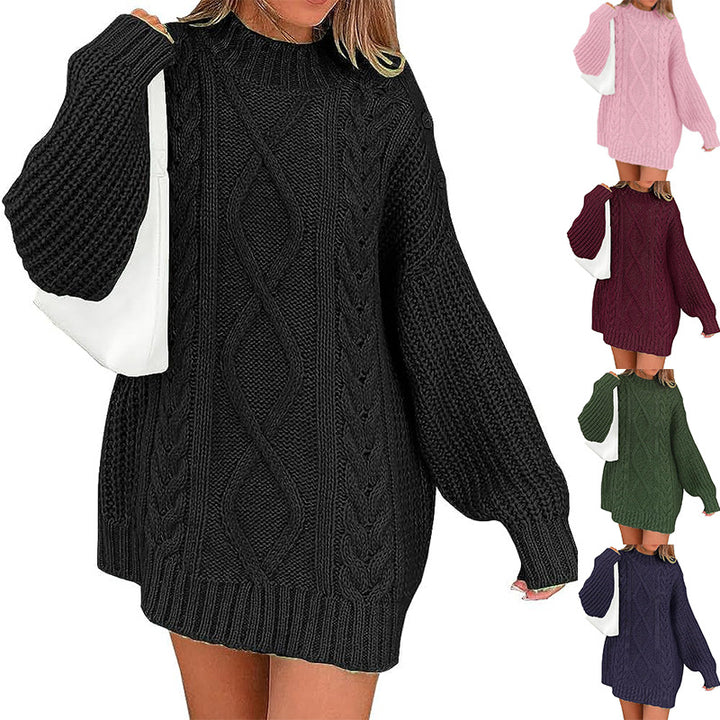 Damer stickad tröja med oversized passform Mirla-Eva Jonsson