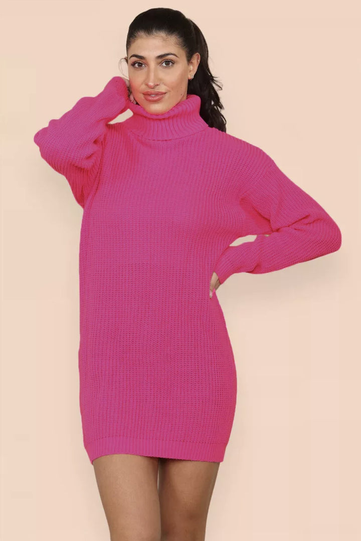 Damer stickade klänning med hög krage och strukturerat material Eva Jonsson-Eva Jonsson