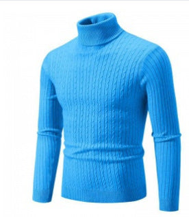 Damer stickade tröja med hög krage och ribbmönster Eva Jonsson-Eva Jonsson