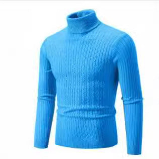 Damer stickade tröja med hög krage och ribbmönster Eva Jonsson-Eva Jonsson