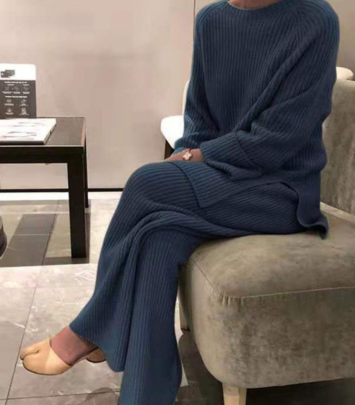 Damer stickdräkt med lyxigt ribbmönster Eva Jonsson-Eva Jonsson