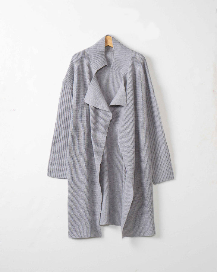 Damer stickjacka med modern oversized passform Mirla-Eva Jonsson