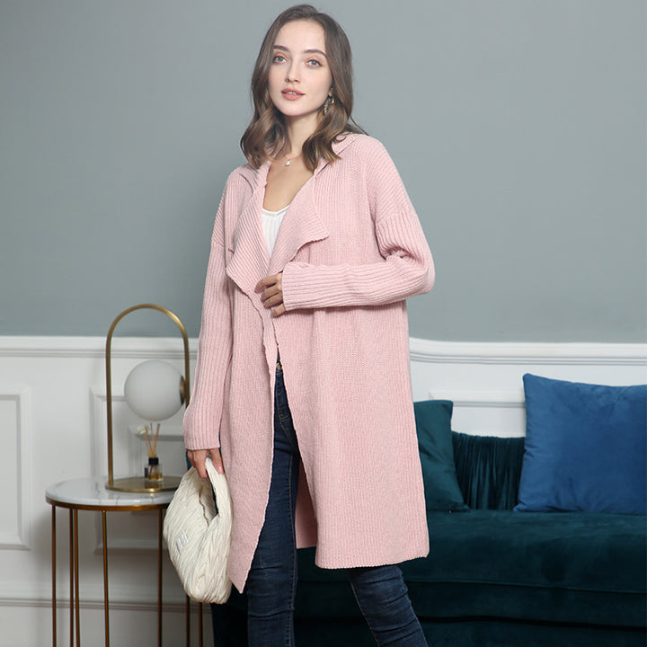 Damer stickjacka med modern oversized passform Mirla-Eva Jonsson