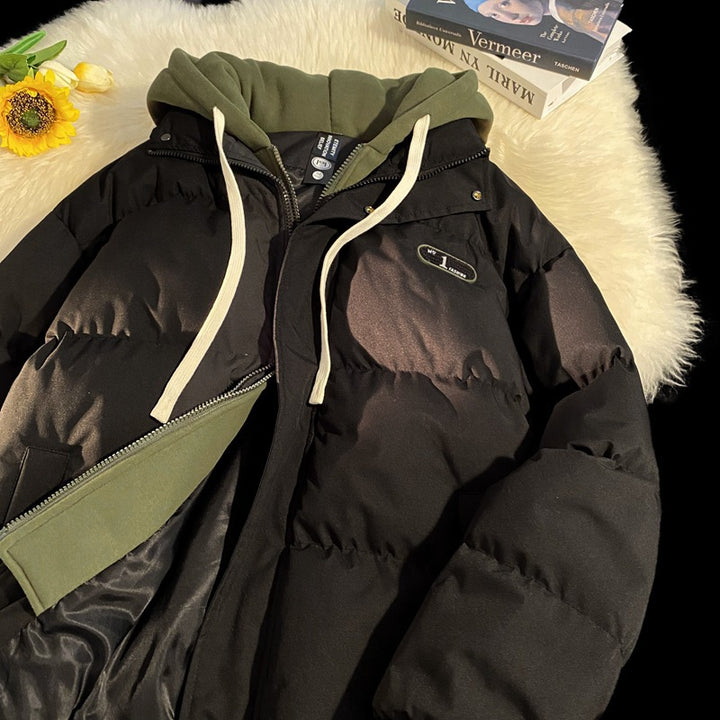 Damer stilfull quiltad jacka med integrerad hoodie Mirla-Eva Jonsson