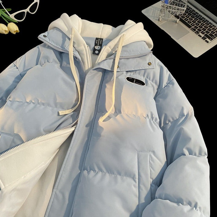 Damer stilfull quiltad jacka med integrerad hoodie Mirla-Eva Jonsson