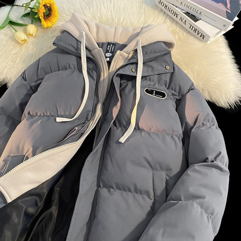 Damer stilfull quiltad jacka med integrerad hoodie Mirla-Eva Jonsson